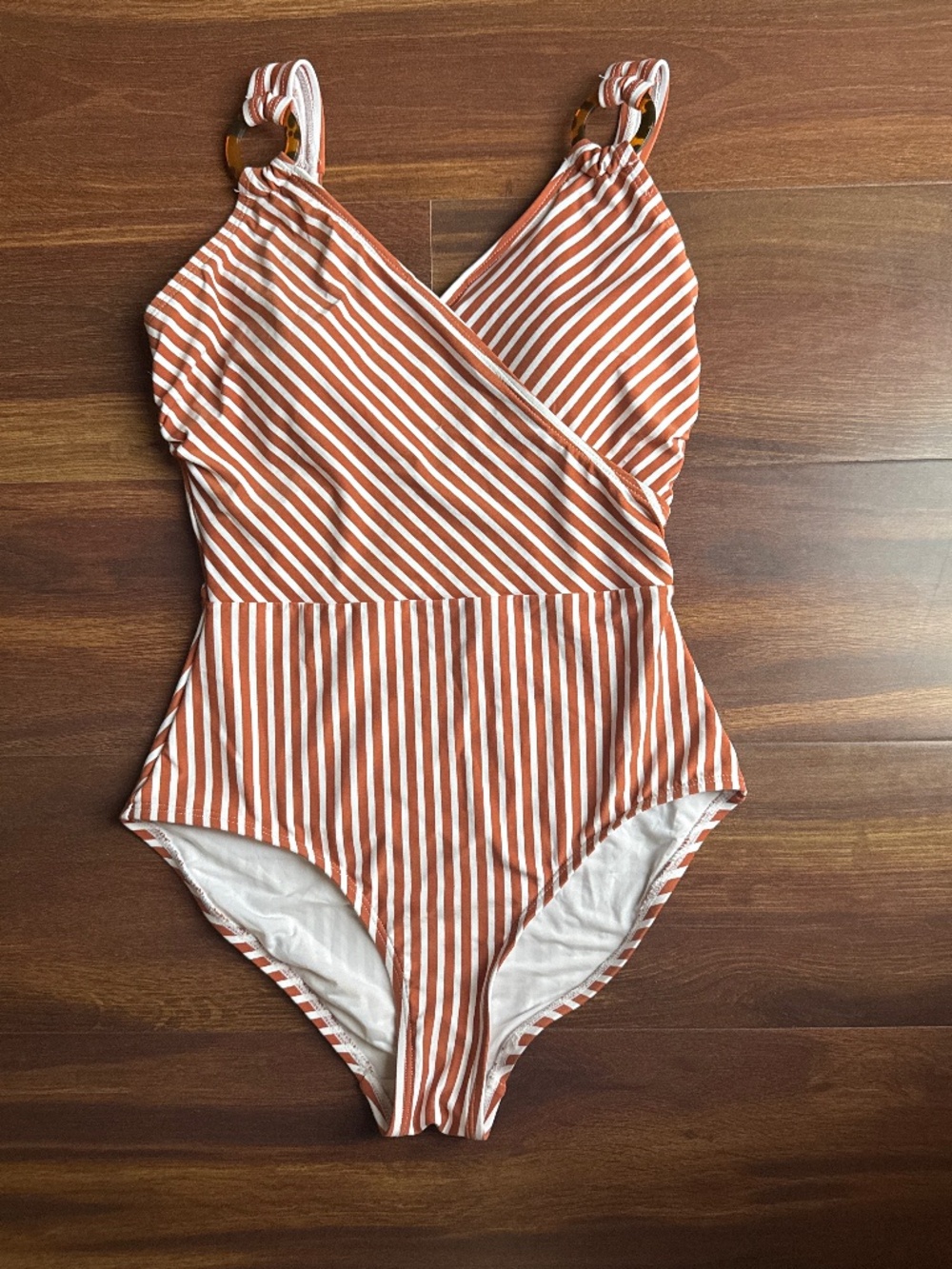 NIP TUCK One Piece Stripes Swimsuit Size 4